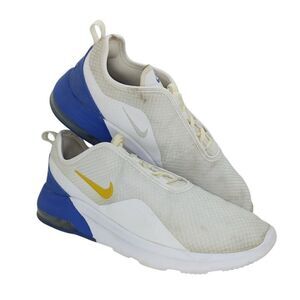 Nike Air Max Motion 2 Mens Pre-owned White, Gray & Blue Sneakers - sz. 12